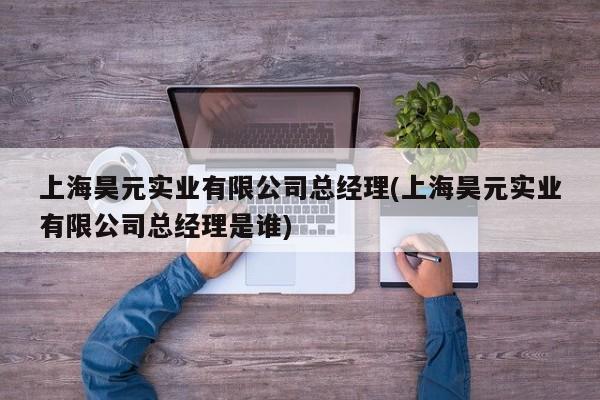 上海昊元实业有限公司总经理(上海昊元实业有限公司总经理是谁)